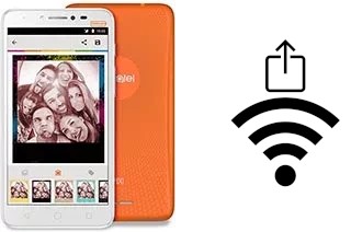 So generieren Sie einen QR-Code mit dem Wifi-Passwort auf einem alcatel Pixi 4 Plus Power