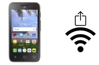 So generieren Sie einen QR-Code mit dem Wifi-Passwort auf einem Alcatel Pixi Unite