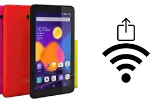 So generieren Sie einen QR-Code mit dem Wifi-Passwort auf einem alcatel Pixi 3 (7) LTE