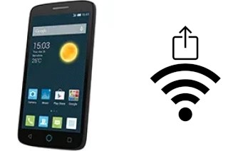 So generieren Sie einen QR-Code mit dem Wifi-Passwort auf einem alcatel Pop 2 (5)