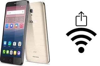 So generieren Sie einen QR-Code mit dem Wifi-Passwort auf einem alcatel Pop 4+