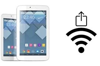 So generieren Sie einen QR-Code mit dem Wifi-Passwort auf einem alcatel POP 7S