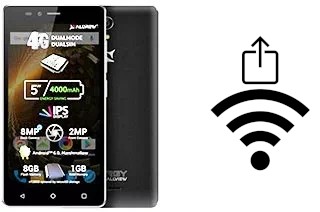 So generieren Sie einen QR-Code mit dem Wifi-Passwort auf einem Allview P6 Energy Lite