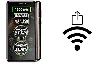 So generieren Sie einen QR-Code mit dem Wifi-Passwort auf einem Allview P9 Energy mini