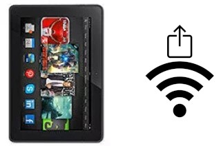 So generieren Sie einen QR-Code mit dem Wifi-Passwort auf einem Amazon Kindle Fire HDX 8.9