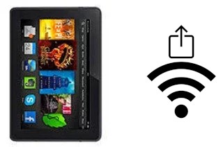 So generieren Sie einen QR-Code mit dem Wifi-Passwort auf einem Amazon Kindle Fire HDX