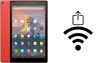 So generieren Sie einen QR-Code mit dem Wifi-Passwort auf einem Amazon Fire HD 10 (2017)