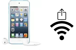 So teilen Sie das Wifi-Passwort von einem Apple iPod touch 5th generation ohne es einzugeben