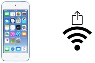 So teilen Sie das Wifi-Passwort von einem Apple iPod touch 6th generation ohne es einzugeben