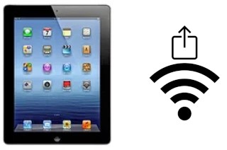 So teilen Sie das Wifi-Passwort von einem Apple iPad 3 Wi-Fi + Cellular ohne es einzugeben