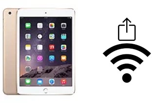 So teilen Sie das Wifi-Passwort von einem Apple iPad mini 3 ohne es einzugeben