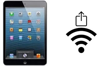 So teilen Sie das Wifi-Passwort von einem Apple iPad mini Wi-Fi ohne es einzugeben