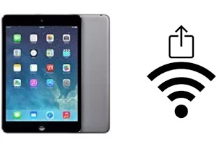 So teilen Sie das Wifi-Passwort von einem Apple iPad mini 2 ohne es einzugeben