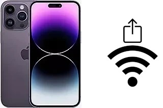 So teilen Sie das Wifi-Passwort von einem Apple iPhone 14 Pro Max ohne es einzugeben