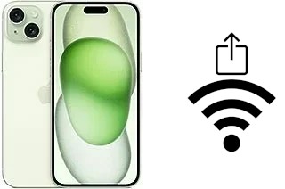 So teilen Sie das Wifi-Passwort von einem Apple iPhone 15 Plus ohne es einzugeben