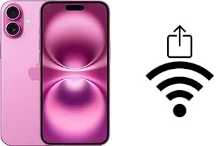 So teilen Sie das Wifi-Passwort von einem Apple iPhone 16 Plus ohne es einzugeben