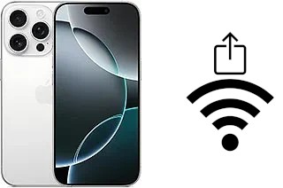 So teilen Sie das Wifi-Passwort von einem Apple iPhone 16 Pro ohne es einzugeben