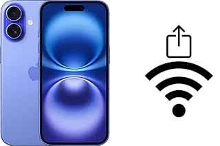 So teilen Sie das Wifi-Passwort von einem Apple iPhone 16 ohne es einzugeben