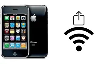 So teilen Sie das Wifi-Passwort von einem Apple iPhone 3GS ohne es einzugeben