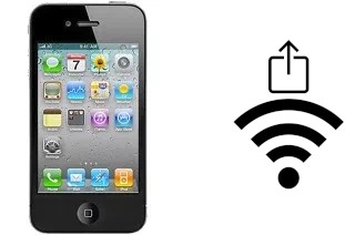 So teilen Sie das Wifi-Passwort von einem Apple iPhone 4 ohne es einzugeben