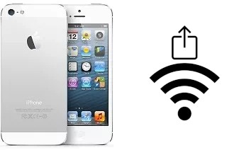 So teilen Sie das Wifi-Passwort von einem Apple iPhone 5 ohne es einzugeben