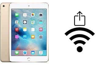 So teilen Sie das Wifi-Passwort von einem Apple iPad mini 4 (2015) ohne es einzugeben