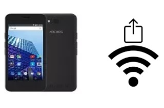 So generieren Sie einen QR-Code mit dem Wifi-Passwort auf einem Archos 40 Access 4G