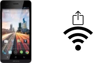 So generieren Sie einen QR-Code mit dem Wifi-Passwort auf einem Archos 45b Helium 4G