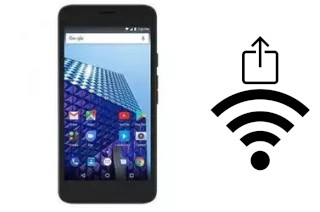 So generieren Sie einen QR-Code mit dem Wifi-Passwort auf einem Archos 50 Access 4G