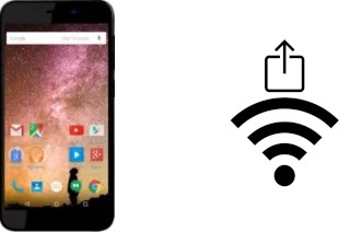 So generieren Sie einen QR-Code mit dem Wifi-Passwort auf einem Archos 50 Power