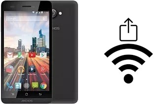 So generieren Sie einen QR-Code mit dem Wifi-Passwort auf einem Archos 50b Helium 4G