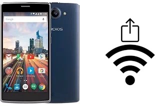 So generieren Sie einen QR-Code mit dem Wifi-Passwort auf einem Archos 50d Helium 4G