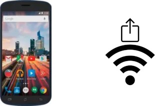 So generieren Sie einen QR-Code mit dem Wifi-Passwort auf einem Archos 50e Helium