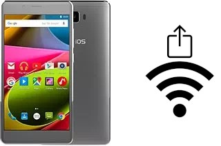 So generieren Sie einen QR-Code mit dem Wifi-Passwort auf einem Archos 55 Cobalt Plus