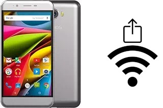 So generieren Sie einen QR-Code mit dem Wifi-Passwort auf einem Archos 50 Cobalt