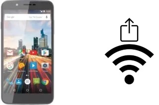 So generieren Sie einen QR-Code mit dem Wifi-Passwort auf einem Archos 55 Helium Ultra