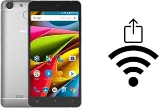 So generieren Sie einen QR-Code mit dem Wifi-Passwort auf einem Archos 55b Cobalt