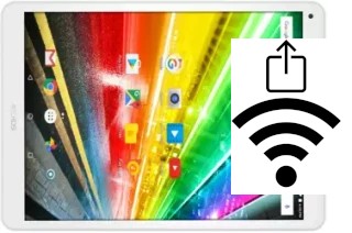 So generieren Sie einen QR-Code mit dem Wifi-Passwort auf einem Archos 97c Platinum