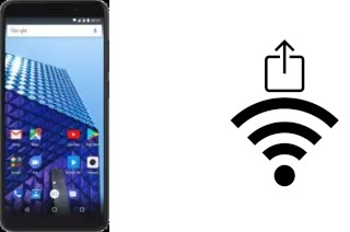 So generieren Sie einen QR-Code mit dem Wifi-Passwort auf einem Archos Access 57