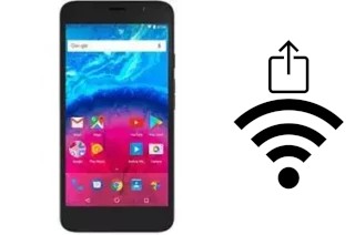 So generieren Sie einen QR-Code mit dem Wifi-Passwort auf einem Archos Core 55S Ultra