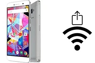 So generieren Sie einen QR-Code mit dem Wifi-Passwort auf einem Archos Diamond Plus