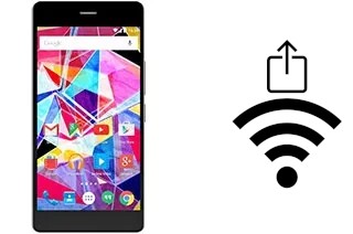 So generieren Sie einen QR-Code mit dem Wifi-Passwort auf einem Archos Diamond S