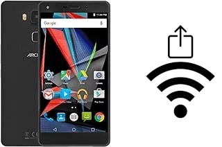 So generieren Sie einen QR-Code mit dem Wifi-Passwort auf einem Archos Diamond 2 Plus