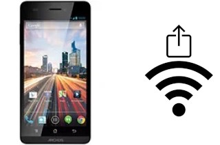 So generieren Sie einen QR-Code mit dem Wifi-Passwort auf einem Archos 45 Helium 4G