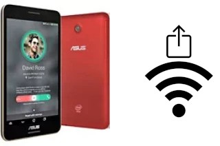 So generieren Sie einen QR-Code mit dem Wifi-Passwort auf einem Asus Fonepad 7 FE375CG