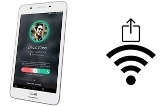 So generieren Sie einen QR-Code mit dem Wifi-Passwort auf einem Asus Fonepad 7 FE375CL