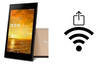 So generieren Sie einen QR-Code mit dem Wifi-Passwort auf einem Asus Memo Pad 7 ME572CL