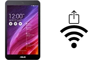 So generieren Sie einen QR-Code mit dem Wifi-Passwort auf einem Asus Memo Pad 8 ME181C