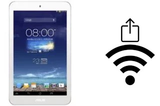 So generieren Sie einen QR-Code mit dem Wifi-Passwort auf einem Asus Memo Pad 8 ME180A