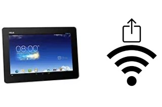 So generieren Sie einen QR-Code mit dem Wifi-Passwort auf einem Asus Memo Pad FHD10